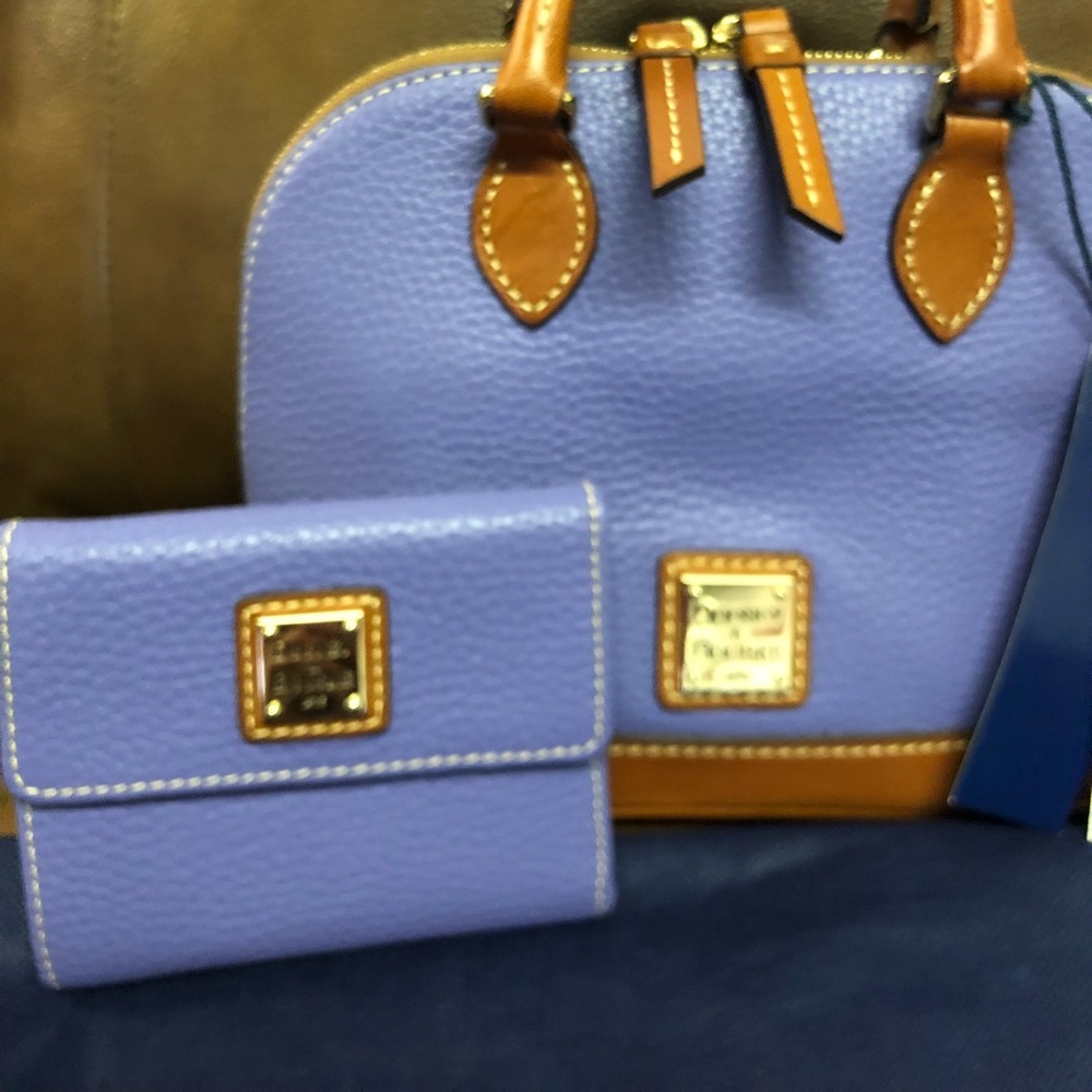 Dooney  Flap Wallet Lavender RARE  $98 SOLD OUT